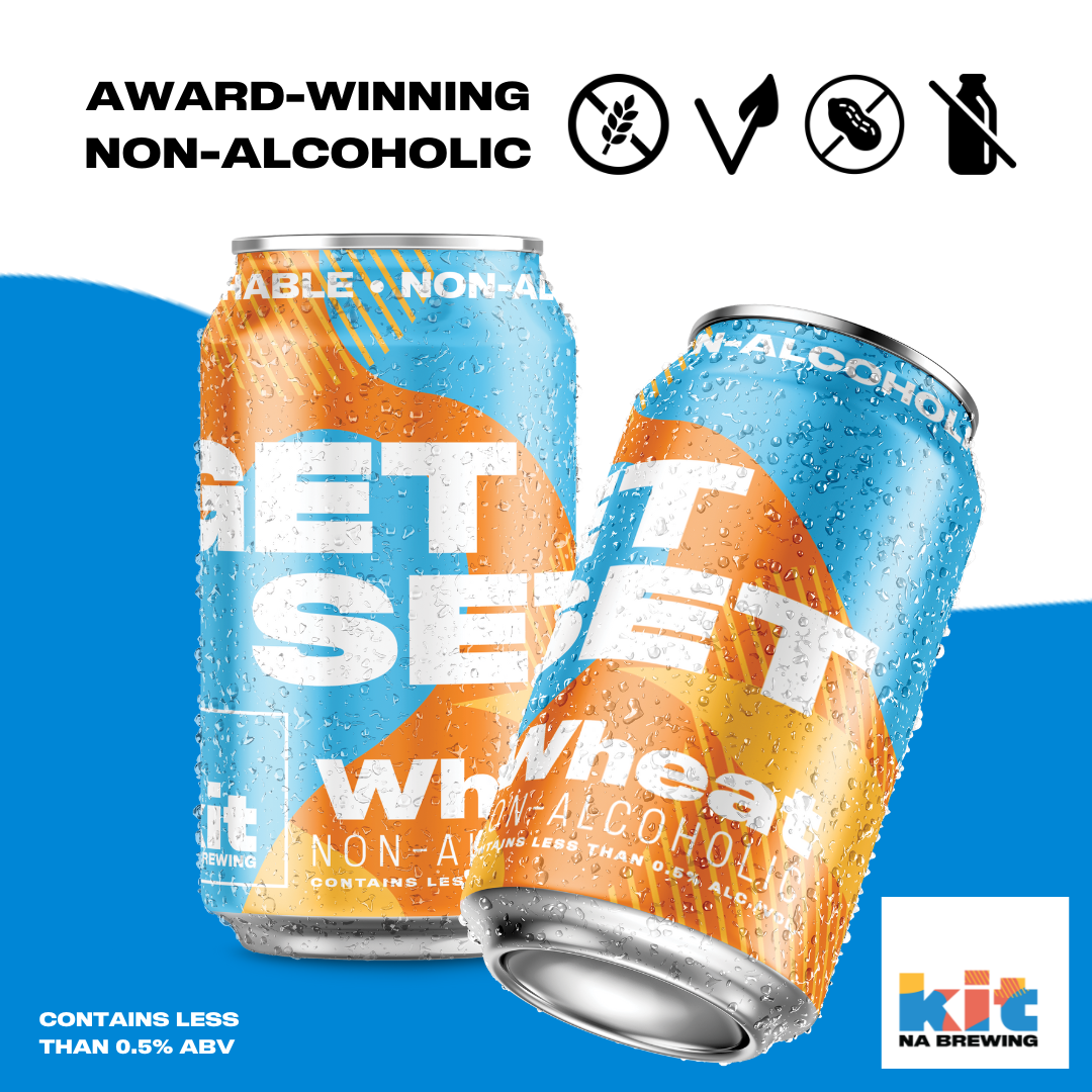 Kit NA Brewing Unveils Refreshing New Packaging and New Flavor to Kick Off 2024!