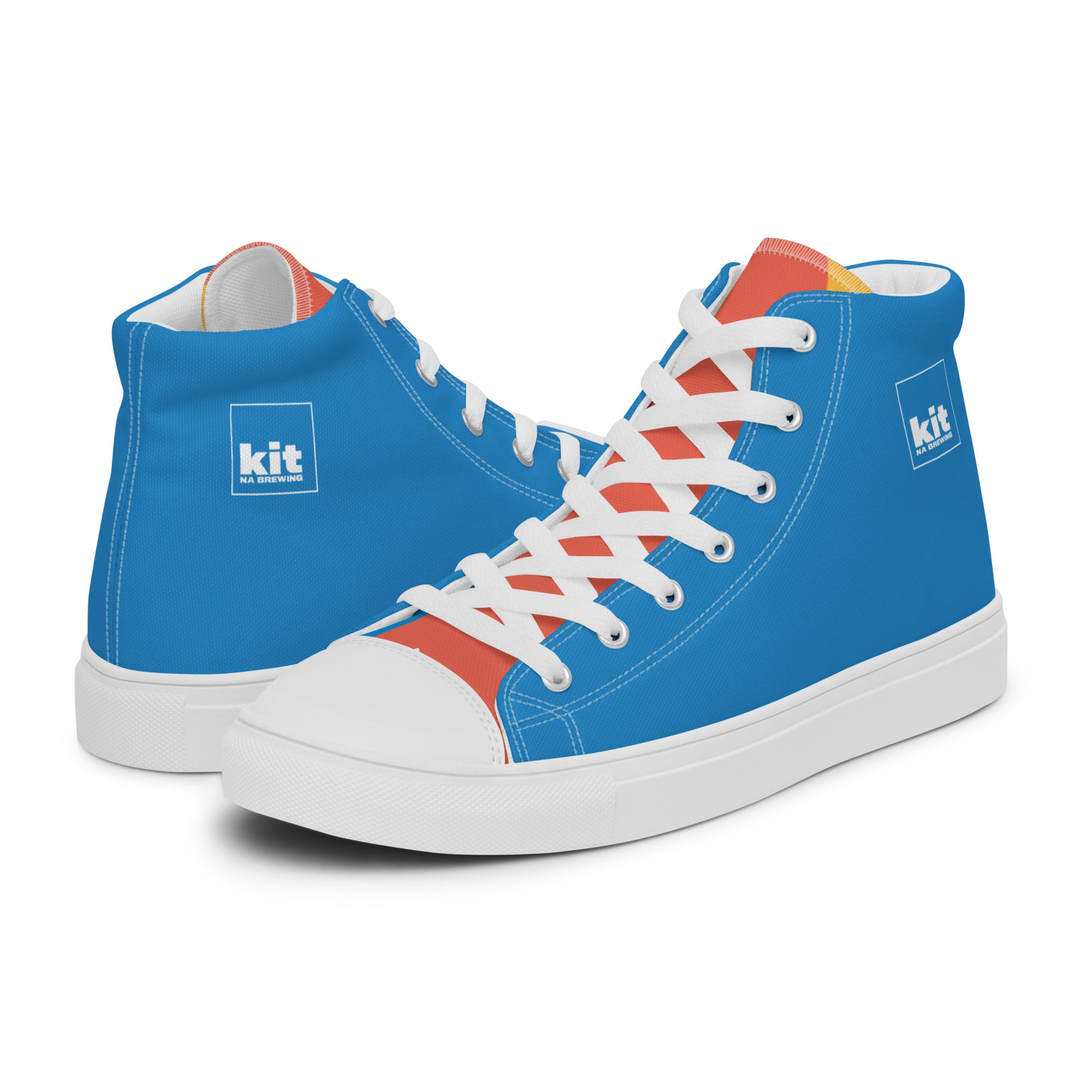 Kit Men s High Top Canvas Shoes